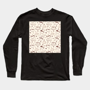 Coffee Cups Long Sleeve T-Shirt